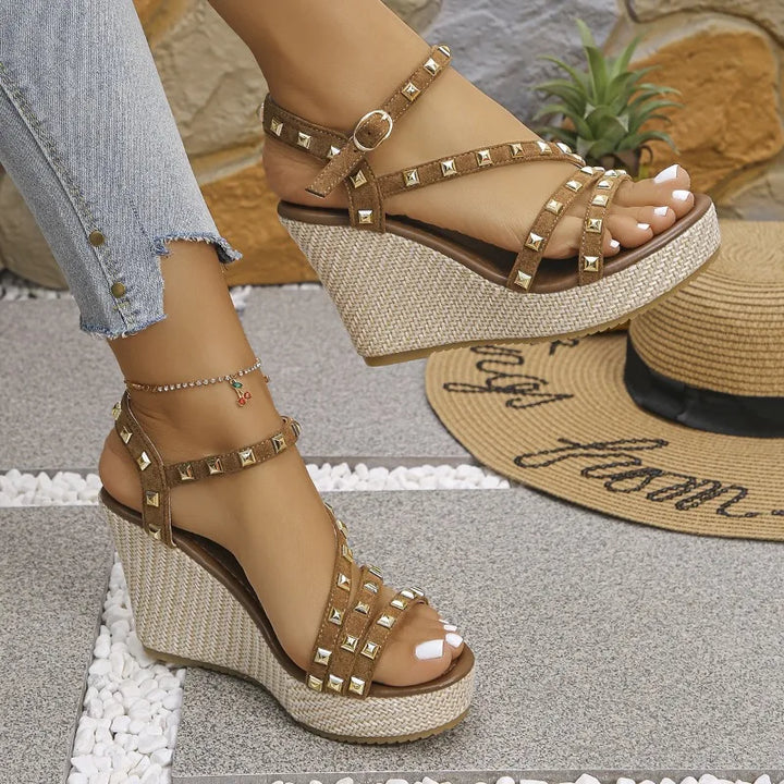 Selara Stud Wedges