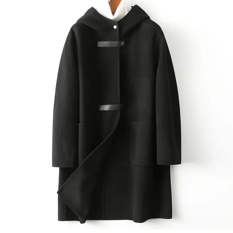 Tavira Wool Hooded Coat
