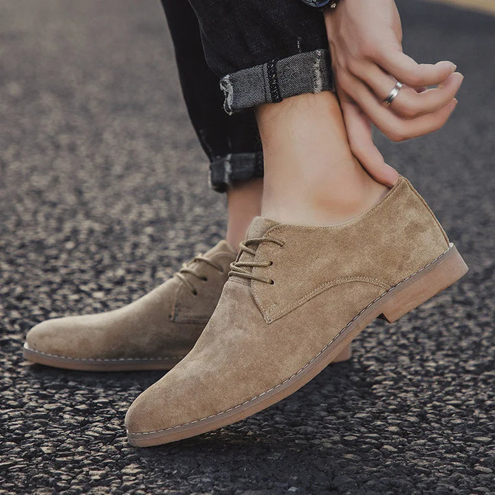 Corvanni Suede Derbies