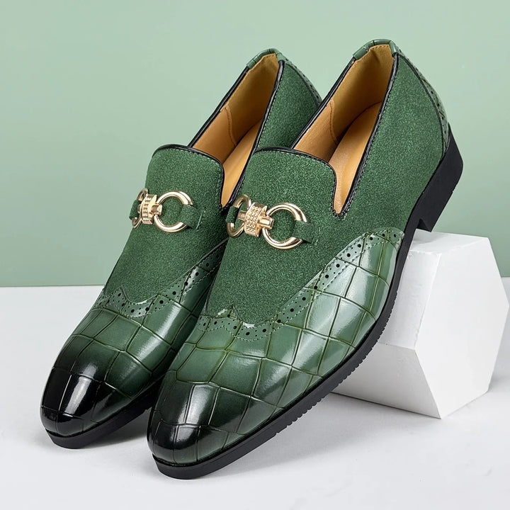 Virello Leather Bit Loafers