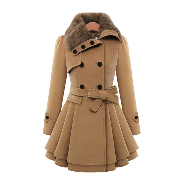 Aurelia Wool Trench Coat