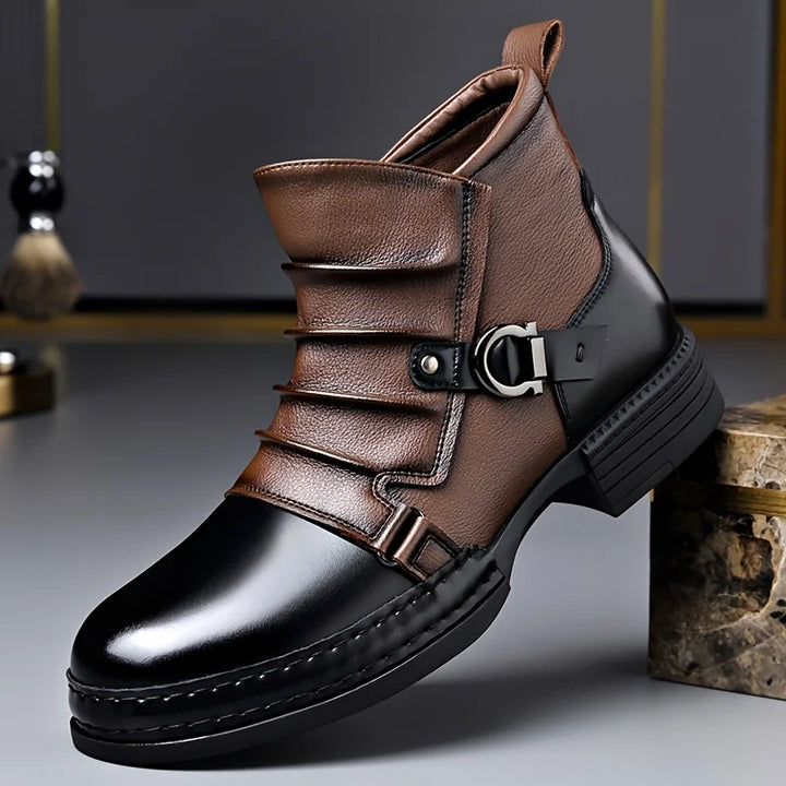 Romeo Buckle Ankle Boots
