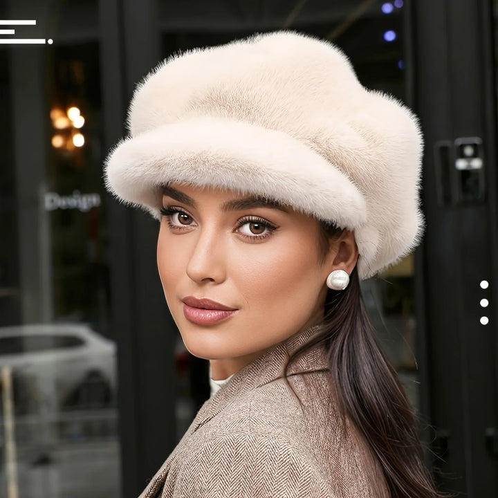 Melena Plush Fur Cap