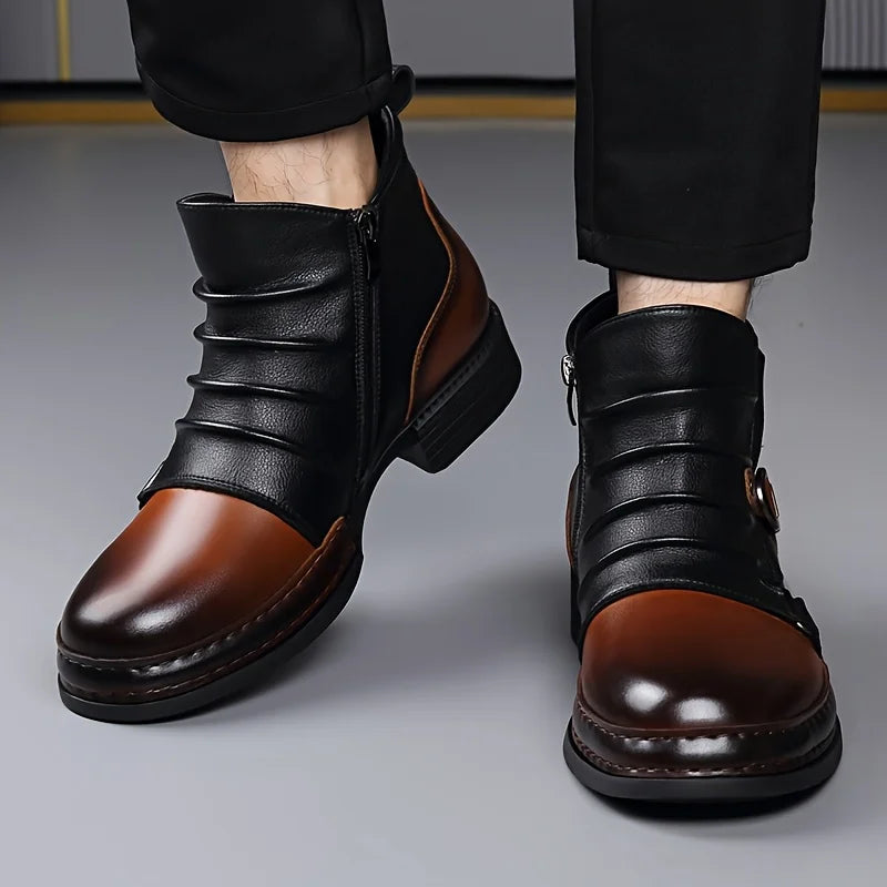 Romeo Buckle Ankle Boots