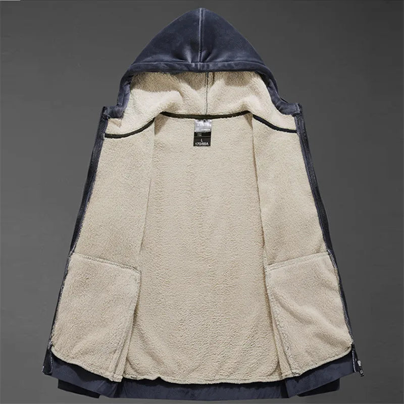 Holland Sherpa-Lined Hooded Jacket
