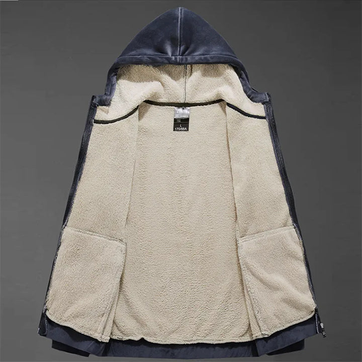 Holland Sherpa-Lined Hooded Jacket