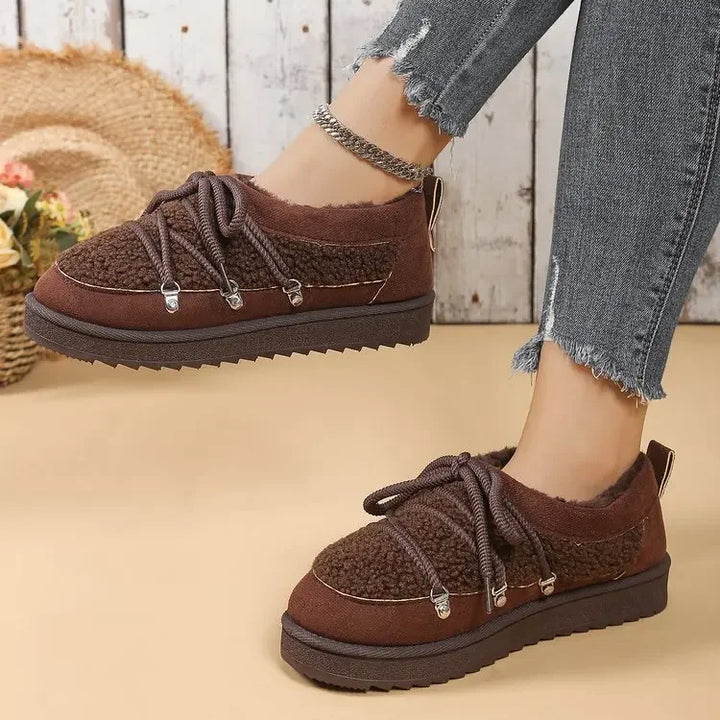 Arlena Sherpa Lace Shoes