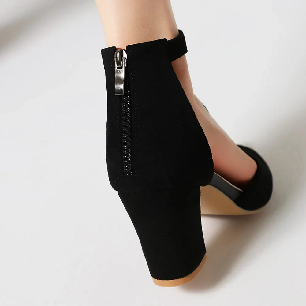 Elaris T-Strap Block Heels