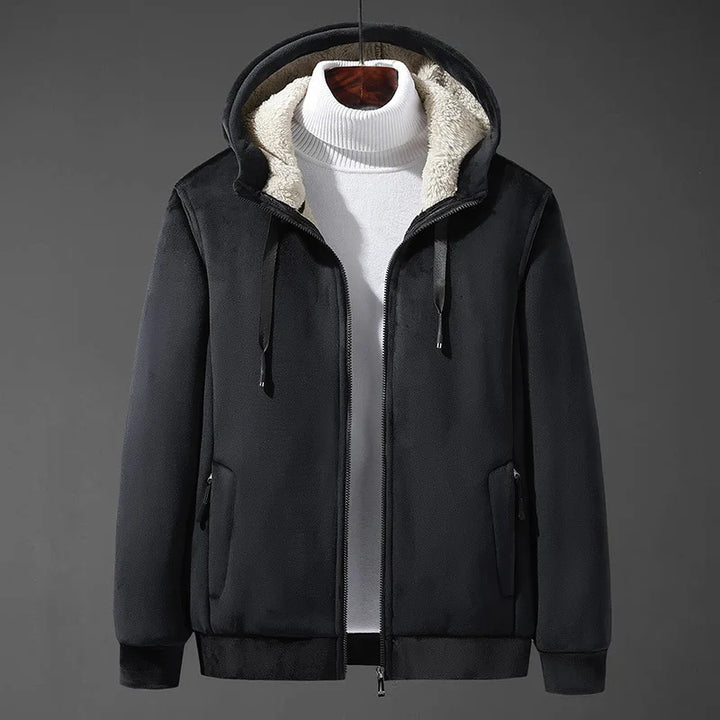 Holland Sherpa-Lined Hooded Jacket