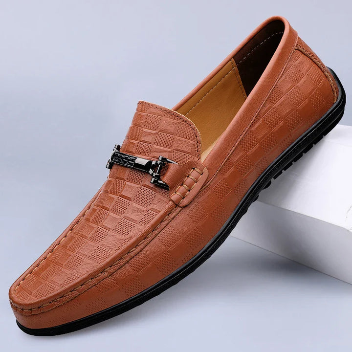 Hawthorne Grid Loafers