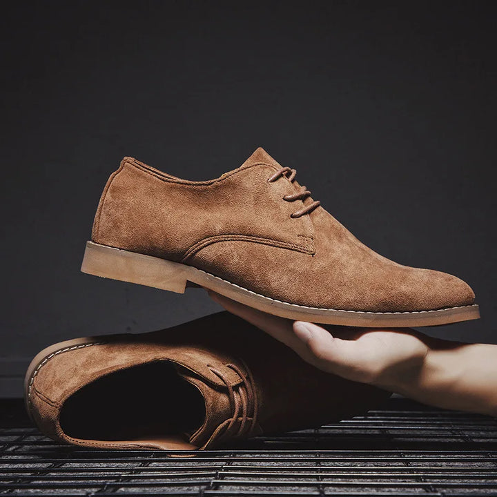 Corvanni Suede Derbies