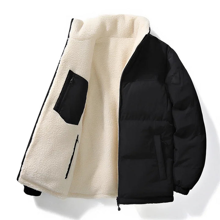 Avery Fleece-Lined Puffer Jacket