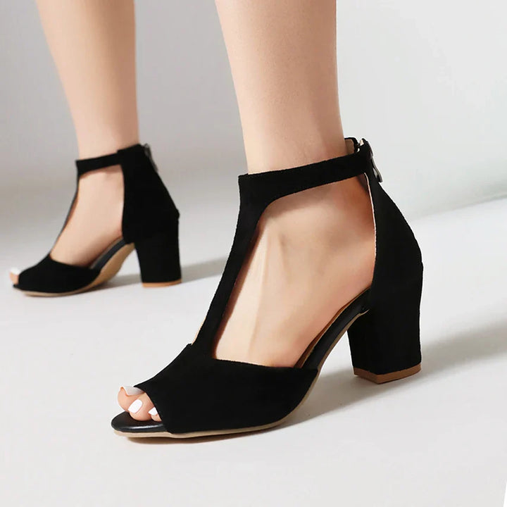 Elaris T-Strap Block Heels