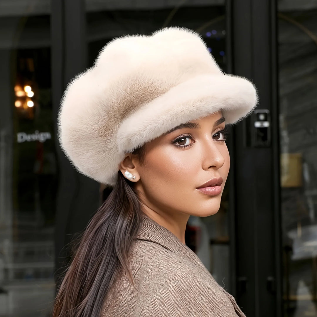 Melena Plush Fur Cap