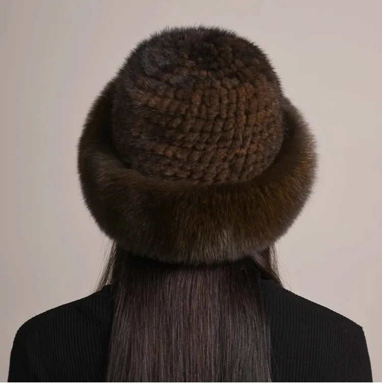Melanie Mink & Fox Fur Hat