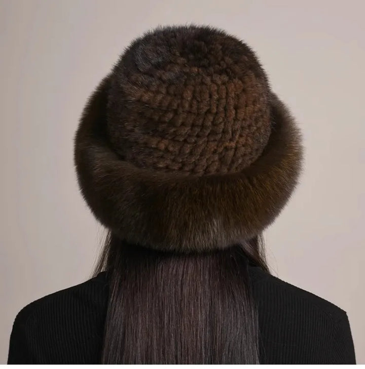 Melanie Mink & Fox Fur Hat