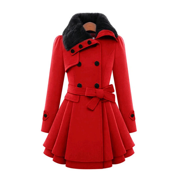 Aurelia Wool Trench Coat