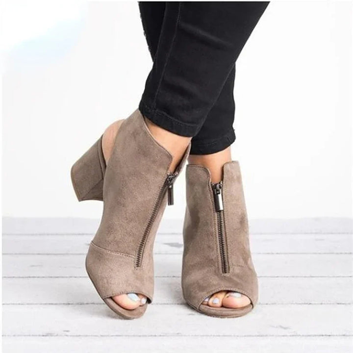 Velmora Zip Heels