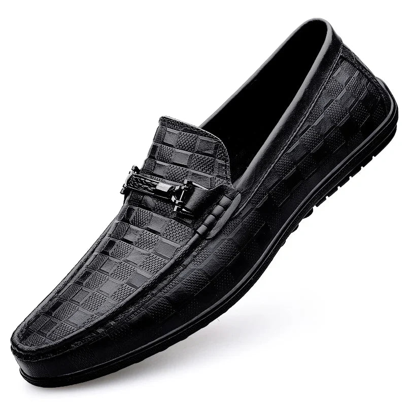 Hawthorne Grid Loafers