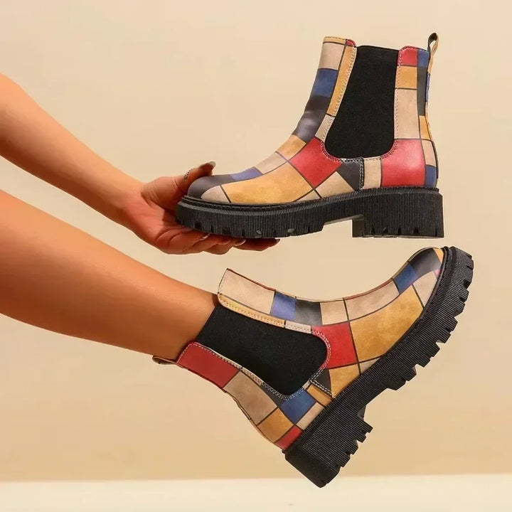 Avelin Patch Chelsea Boots