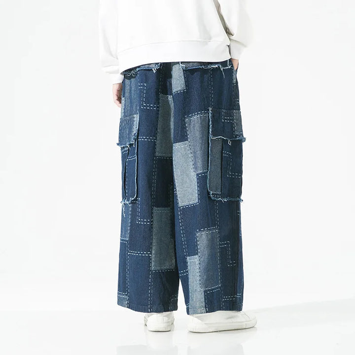 Hollis Patch Cargo Denim