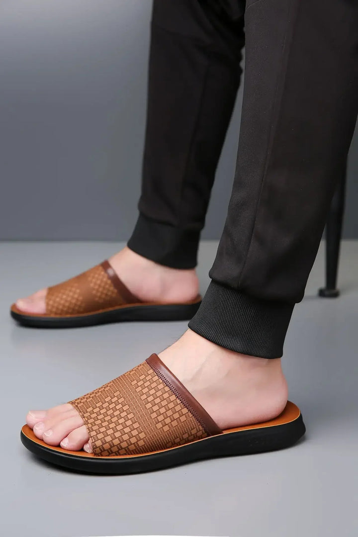 Calvano Woven Slides