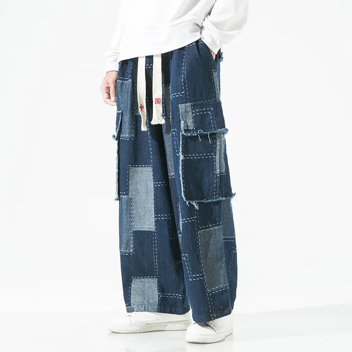 Hollis Patch Cargo Denim