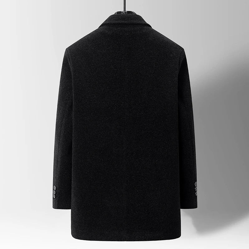 Calderon Tailored Wool Coat