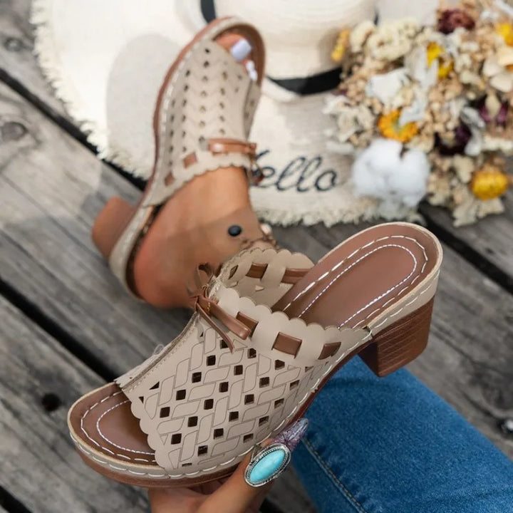 Avrila Cutout Mules