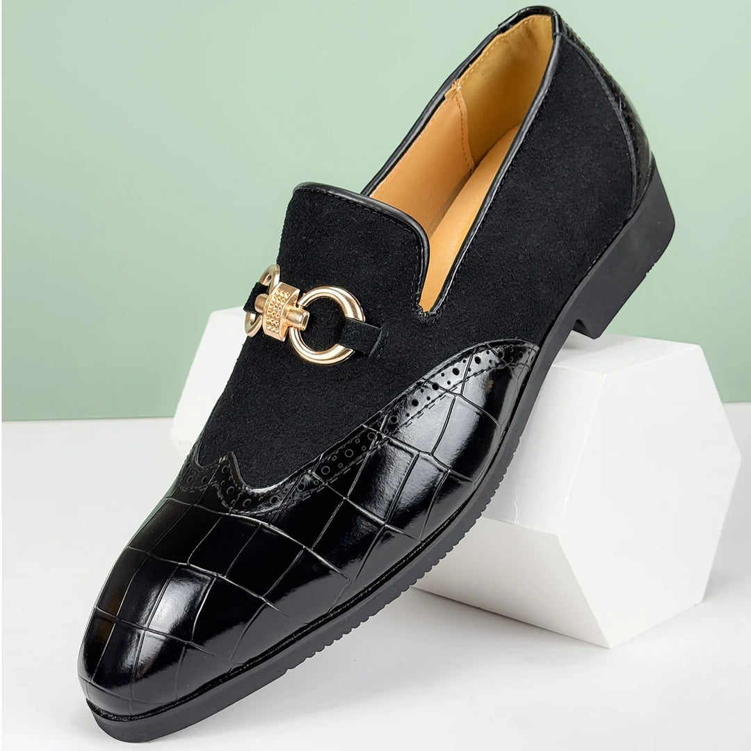 Virello Leather Bit Loafers