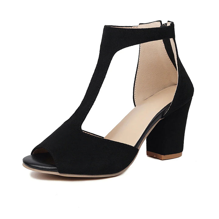 Elaris T-Strap Block Heels