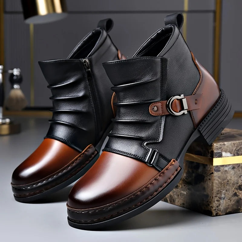 Romeo Buckle Ankle Boots