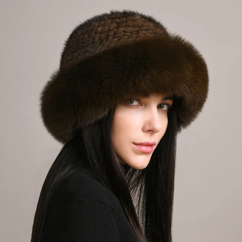 Melanie Mink & Fox Fur Hat
