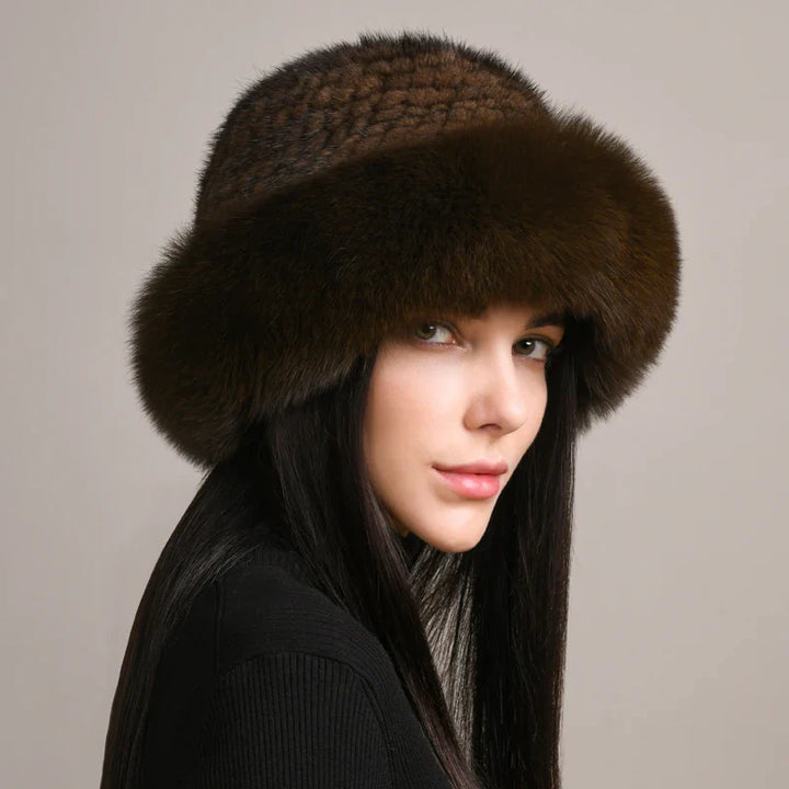Melanie Mink & Fox Fur Hat