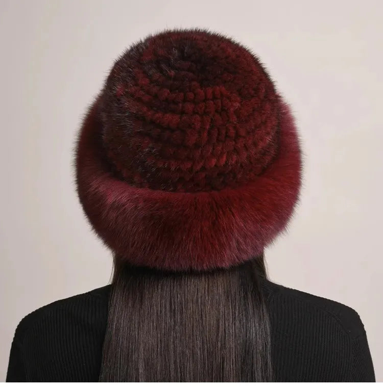 Melanie Mink & Fox Fur Hat