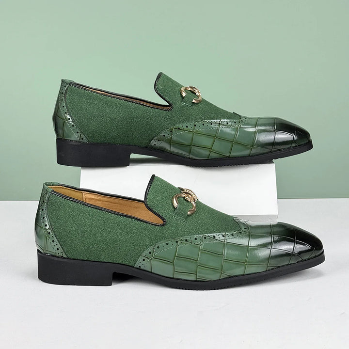 Virello Leather Bit Loafers