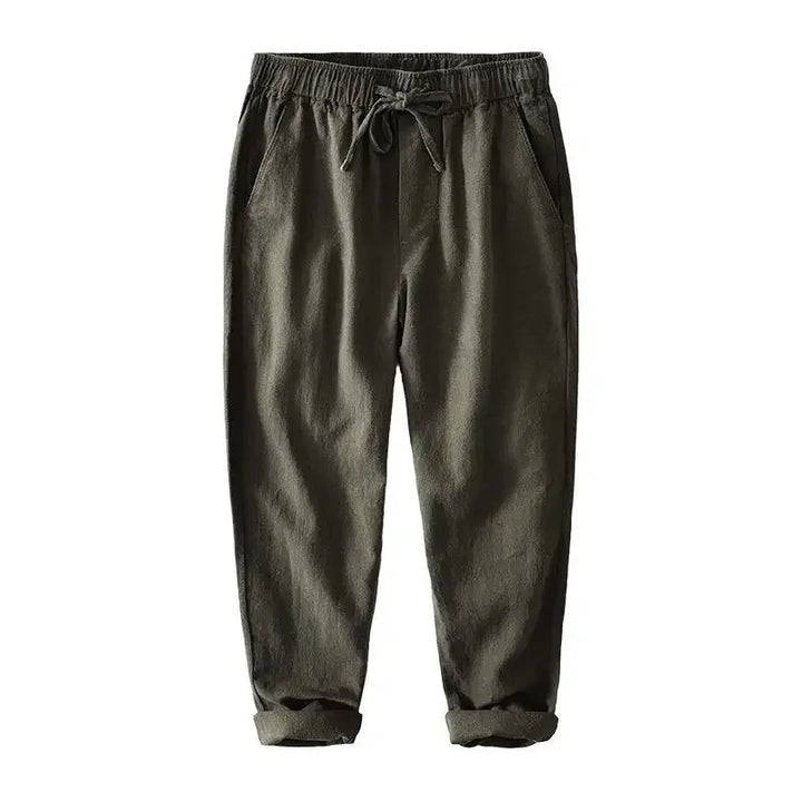Haven Linen Pull-On Pants