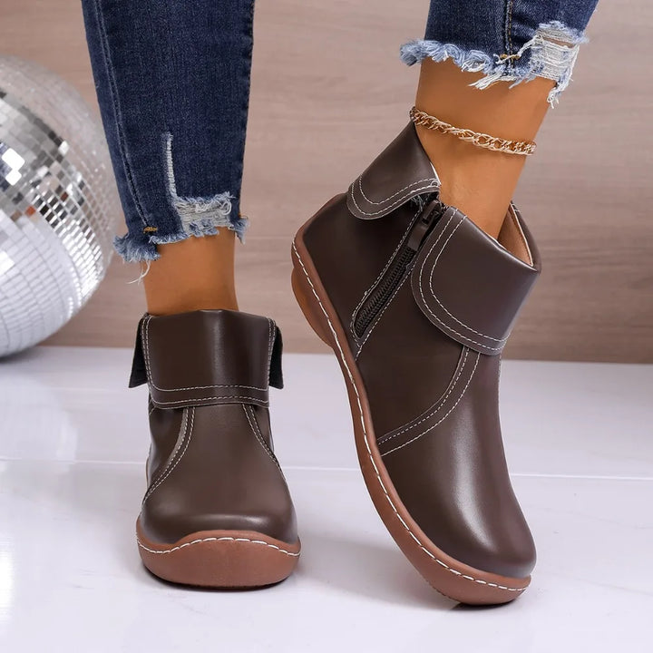 Caldera Fold Ankle Boots