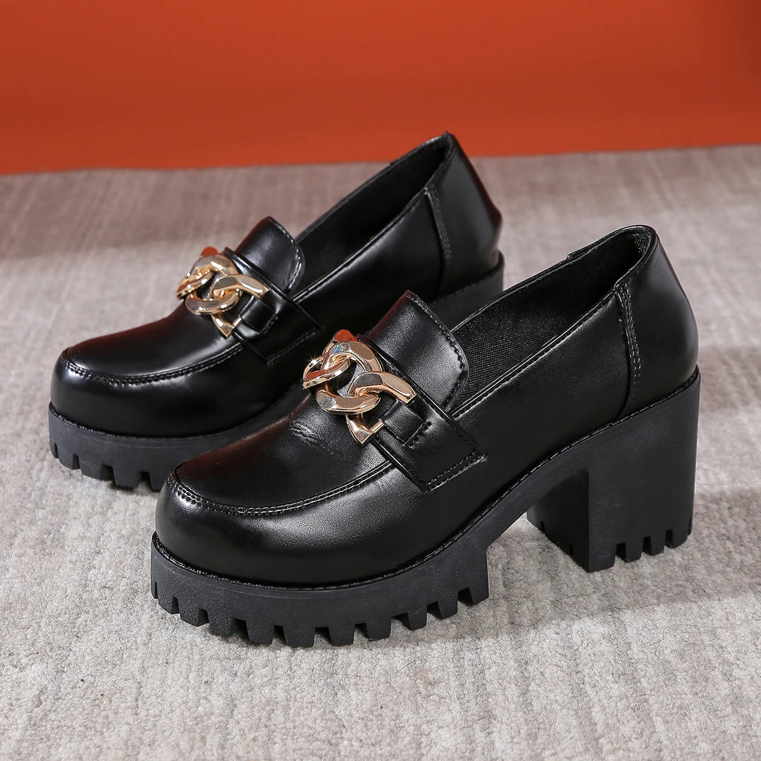 Marcona Chain Platform Loafers