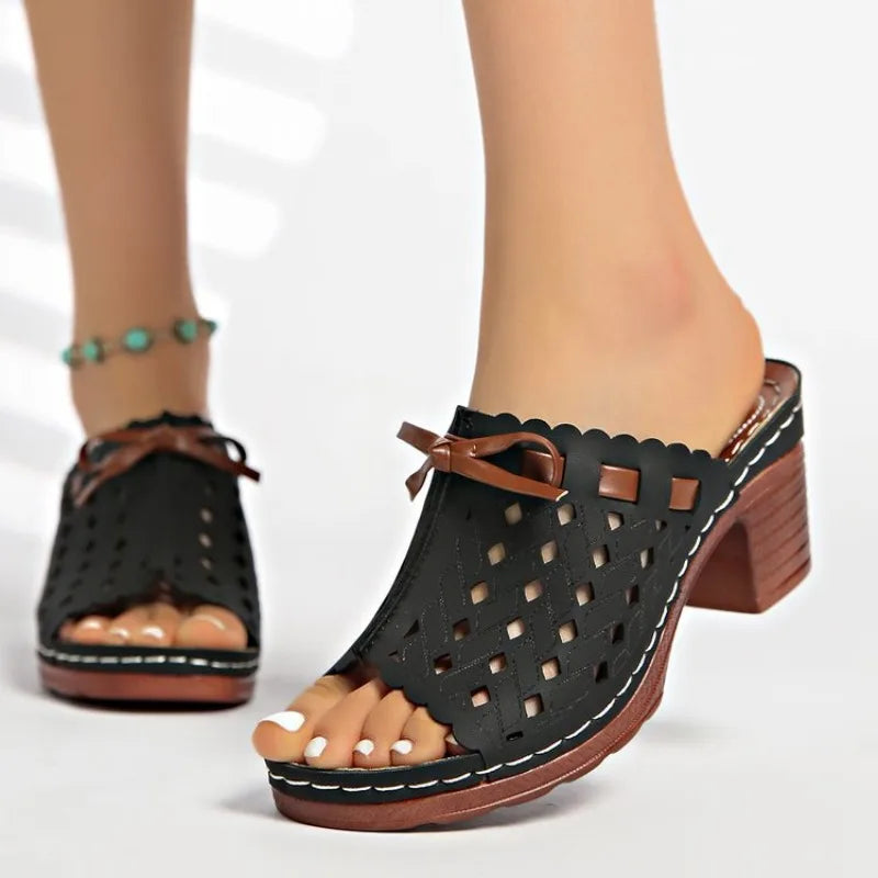 Avrila Cutout Mules