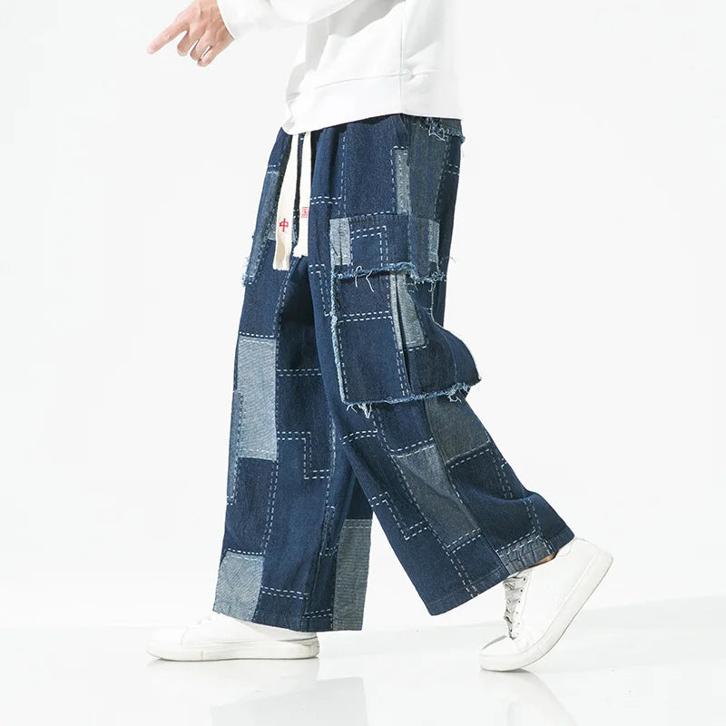 Hollis Patch Cargo Denim