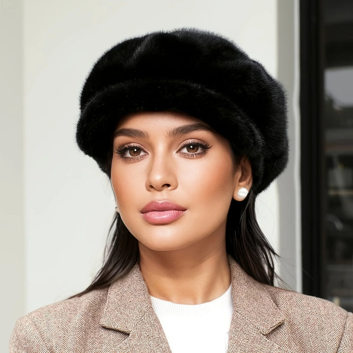 Melena Plush Fur Cap