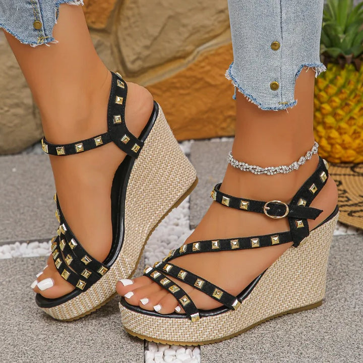 Selara Stud Wedges