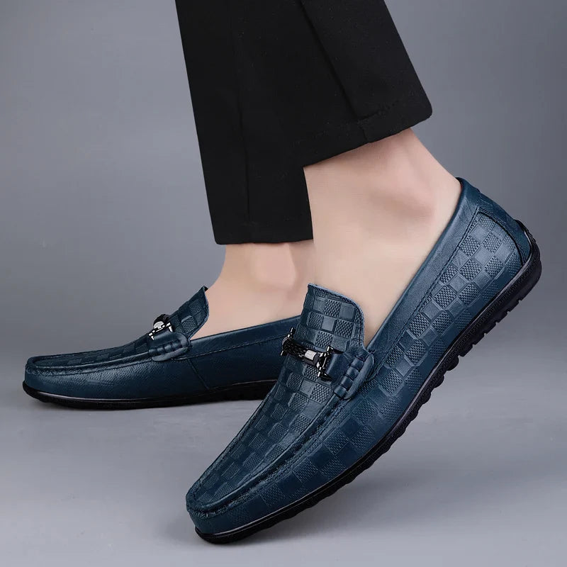 Hawthorne Grid Loafers