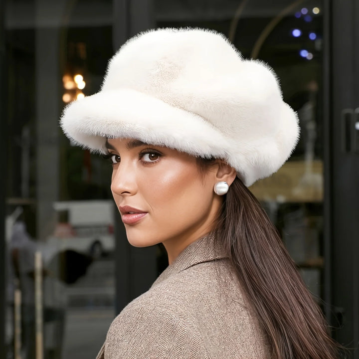 Melena Plush Fur Cap