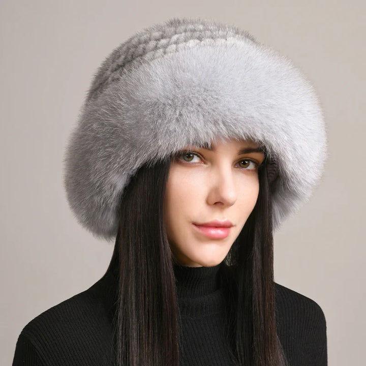 Melanie Mink & Fox Fur Hat